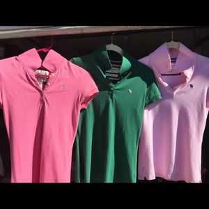 Vintage Abercrombie & Fitch Polos 👕💗🌲🌸